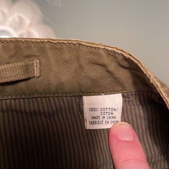 Hickey Olive Copper Button Down Adjustable Pant 32 W 33 L - Picture 8 of 16